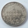 Prusia 1 Groschen 1856 A Berlin Argint William IV Moneda Numismatica Germania