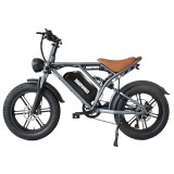 DEEPOWER S7 2000W 48V 35Ah 20 inch Anvelopă grasă Biciclete de munte Fr&acirc;nă cu ulei Bicicleta electrică pentru adulți