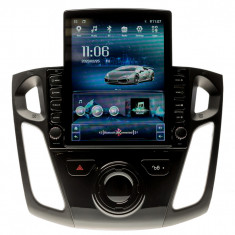 Navigatie Ford Focus 3 2011-2018 AUTONAV ECO Android GPS Dedicata, Model XPERT 16GB Stocare, 1GB DDR3 RAM, Display Vertical Stil Tesla 10", WiFi, 2 x