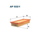 Filtru aer Fiat Panda, 09.2003-, Punto, 09.1999-07.2012, Ypsilon, 10.2003-12.2011, Filtron