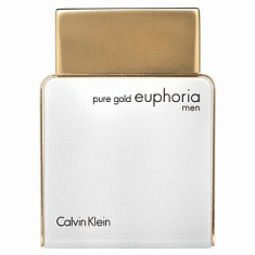 Calvin Klein Pure Gold Euphoria Men Eau de Parfum pentru barba?i 100 ml foto