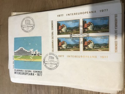 CPIF.1. Plic cu bloc intereuropean 1979 foto