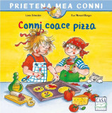 Conni coace pizza, Casa