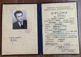 QW13 1 25 - 1963 - Dploma absolvire - Institutul de constructii - facultatea Instalatii si Utilaj