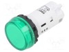 Lumină de control LED &Oslash;22,5mm IP65 22mm YW -20&divide;55&deg;C IDEC