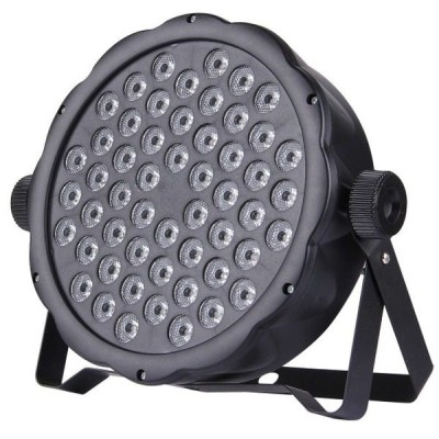 Proiector joc de lumini PAR 54 x 3 W LED RGB Slim Disco foto