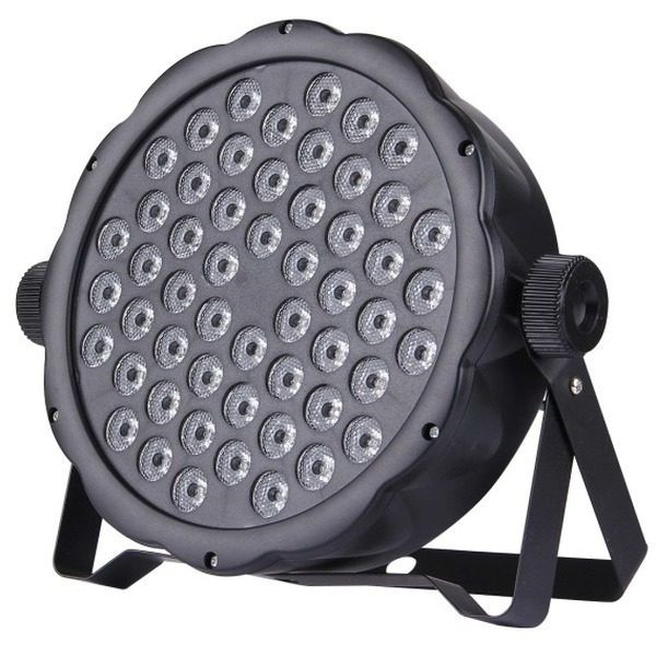 Proiector joc de lumini PAR 54 x 3 W LED RGB Slim Disco