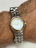 CEAS EBEL SPORT WAVE - Ref. E1956K21 - 28mm - Bezel aur 18k - Cadran Sidef + 11 Diamante - Retail : 2400$ !