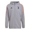 Juventus Torino geaca de barba?i cu gluga presentation grey - M