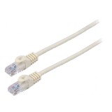 Cablul Patch U/UTP 6 litat CCA PVC alb 1,5m 26AWG 1buc.