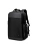 Rucsac Laptop Business Golden Wolf, 15.6/17.3 inch, Poliester/Piele Eco, USB, Troler, Negru/Maro/Alb/Gri, 3 Compartimente, Garantie 3 Ani