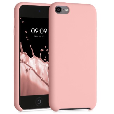 Husa pentru Apple iPod Touch 6th/iPod Touch 7th, Kwmobile, Roz, Silicon, 50528.89 foto