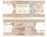 Afganistan 5 Afgani 2002 P-66 UNC