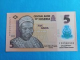 Nigeria 5 Naira 2022 ( Polimer ) , Necirculata - Seria FZ 0560984