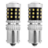 Set becuri auto Canbus 2016 39SMD 1156 BA15S P21W R10W R5W Alb 12V 24V AMIO-02799