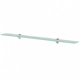 vidaXL Raft suspendat din sticlă, 100 x 10 cm, 8 mm
