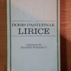 LIRICE BORIS PASTERNAK