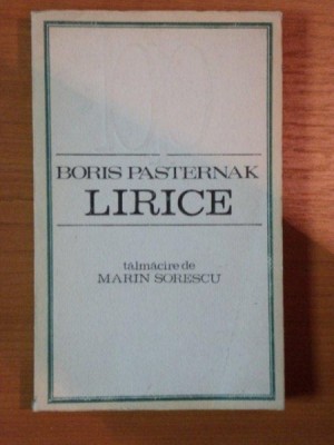 LIRICE BORIS PASTERNAK foto