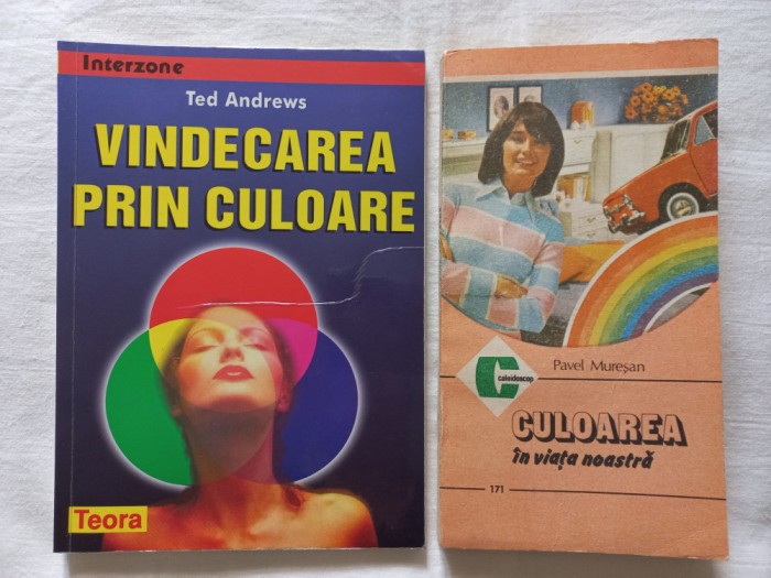 VINDECAREA PRIN CULOARE- TED ANDREWS + CULOAREA IN VIATA NOASTRA - PAVEL MURESAN