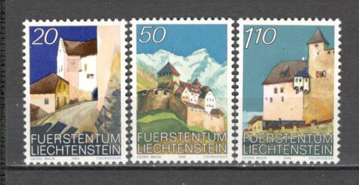 Liechtenstein.1986 Castelul Vaduz SL.178