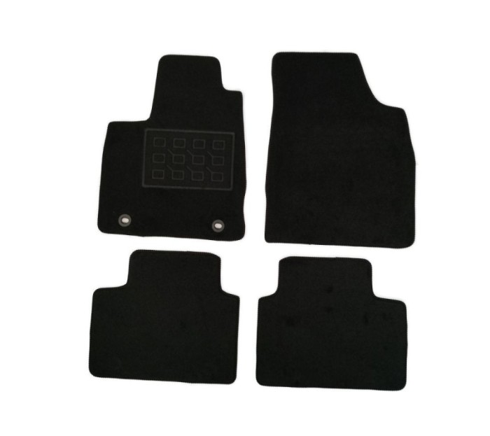 Covorase mochets MG 3 2024-, culoare neagra, 4 buc. AutoDrive ProParts