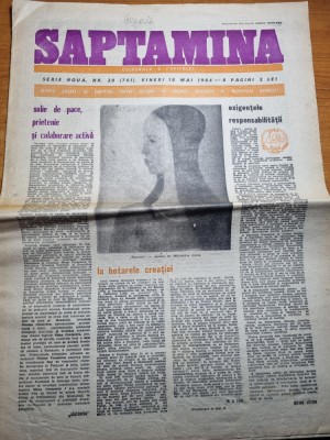 saptamana 18 mai 1984 foto
