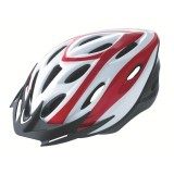 Casca Rider Alb/Rosu Marime M (54-58cm) Cod:588402273RM