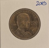 Kazakhstan, 50 Tenge (100th anniversary of Ermukhan Bekmahanov) 2015 , KM#322