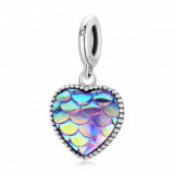 Talisman pandantiv din argint 925 mermaid heart