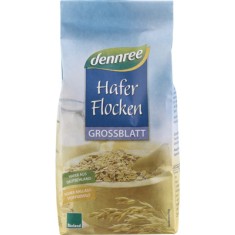 Fulgi de ovaz mari bio 500g Dennree