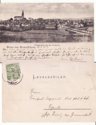 Cincu Mare, Grosschenk( Brasov) - Biserica fortificata- clasica, rara foto