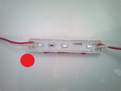 Modul 3 SMD 2835 24V lumina rosie ManiaCars foto