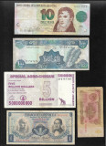 Set #98 15 bancnote de colectie (cele din imagini), America Centrala si de Sud