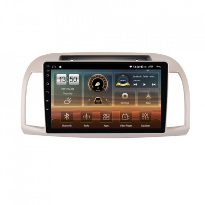 Navigatie dedicata cu Android Nissan Micra III 2003 - 2010, 6GB RAM, Radio GPS foto