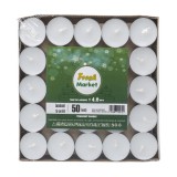 Set 50 lumanari pastila 14gr ardere 4h alb Zilan ZTS8451