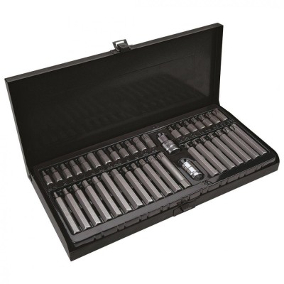 Set biti si maner 40 piese 1/2&amp;amp;#39;&amp;amp;#39;,3/8&amp;amp;#39;&amp;amp;#39;, CrV 06-107 foto
