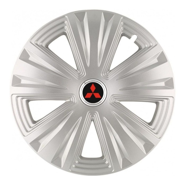 Set 4 Capace Roti, potrivite jantelor de R16, pentru Mitsubishi, model glory Gri