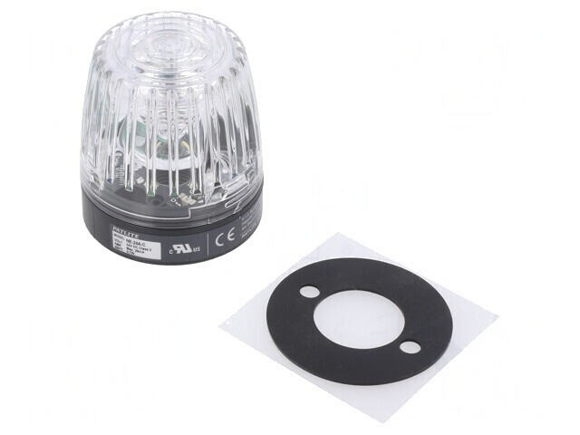 Semnalizator luminos alb 24VDC IP65