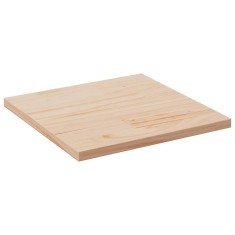 vidaXL Blat de masă, 60x60x2,5 cm, lemn masiv de pin, pătrat 824380