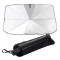 Parasolar auto pentru parbriz interior, 120x65 cm, Negru