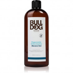 Bulldog Peppermint & Eucalyptus Shower Gel Gel de duș pentru bărbați 500 ml