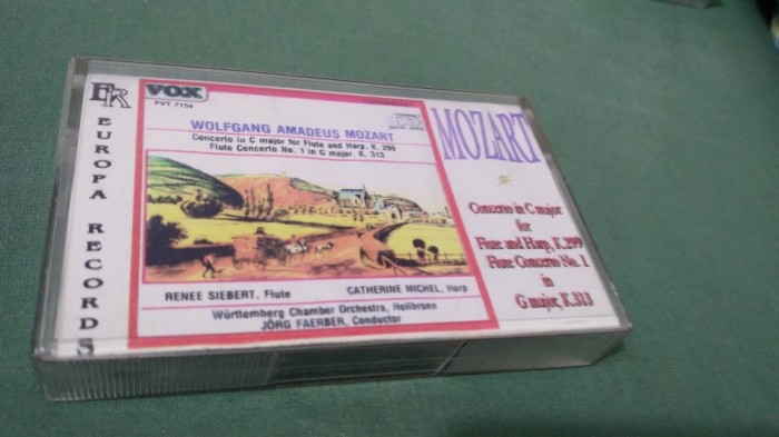 CASETA AUDIO MOZART RARA !!! ORIGINALA