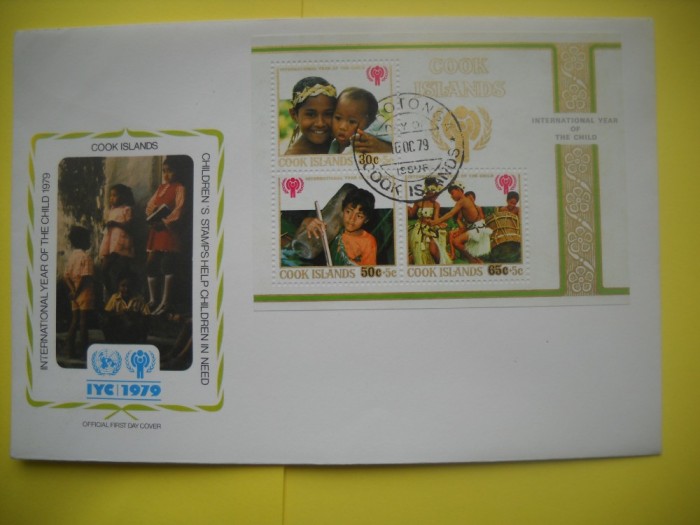 HOPCT PLIC FDC S NR 168 ANUL INTERNATIONAL AL COPILULUI 1979 INSULELE COOK