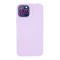 Husa apple iphone 15 pro max, flippy, din silicon, interior din microfibra, protectie camera, design modern, rezistenta la impact, lila