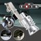 Fluier din aluminiu pentru toba marime M, compatibil cu motoare intre 1600 &ndash; 2000 cc