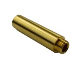 Muşeu &icirc;nşurubat din alamă prelungire robinet 1/2" M x 1/2" F 100 mm