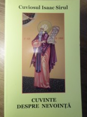 CUVINTE DESPRE NEVOINTA-CUVIOSUL ISAAC SIRUL-233969