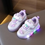 Cumpara ieftin Adidasi cu sclipici si luminite - Super Purple Shine (Marime Disponibila: