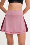 EA7 Emporio Armani fustă sport culoarea roz, mini, evazati, AF19155.7W000559