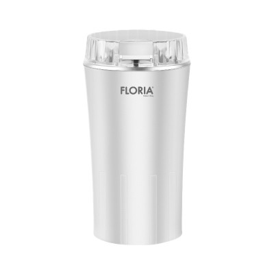 Rasnita de cafea Floria ZLN2398, Putere 350W, Capacitate 250ml, 60g, Lame din otel inoxidabil, Alb foto